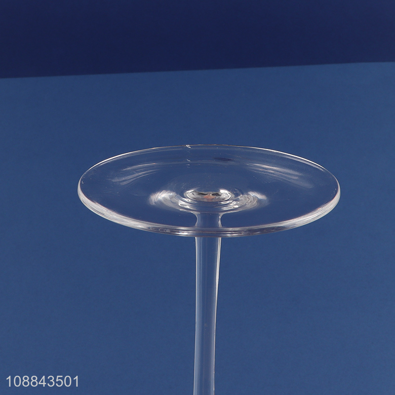 Top sale clear glass wine glasses champagne cup wholesale