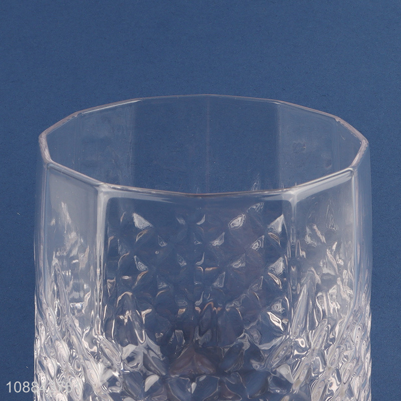 Hot selling clear glass wine glasses whiskey glasses wholesale