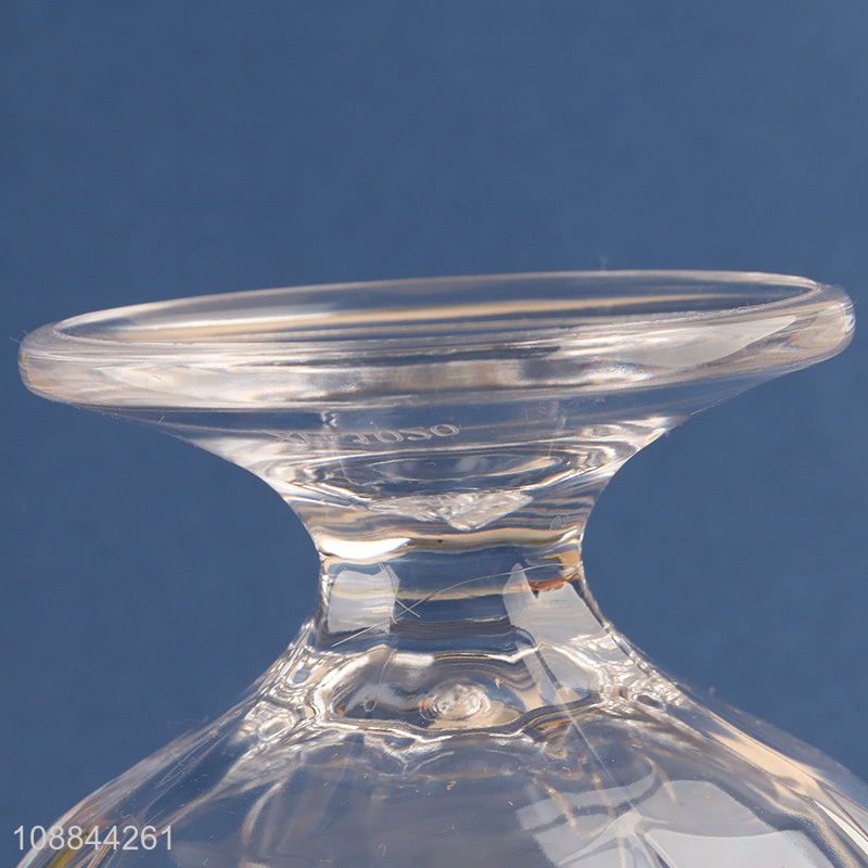 Hot Selling Footed Acrylic Ice Cream Cup Milkshake Cup