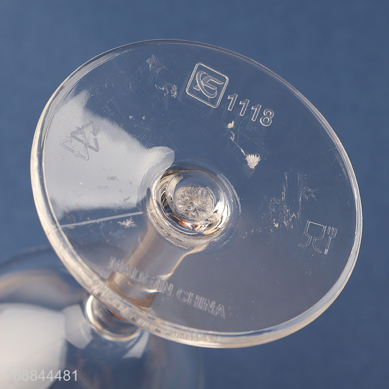 New Arrival Unbreakable Acrylic Wine Glasses with Stems