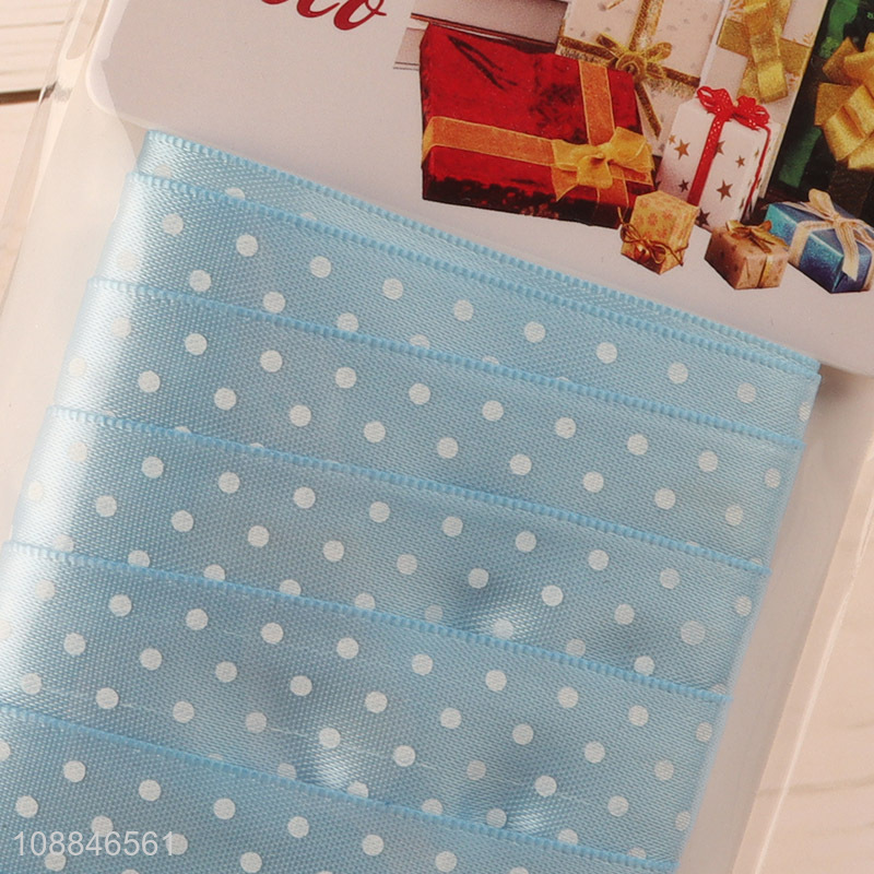 China factory blue gifts box packaging ribbon for sale