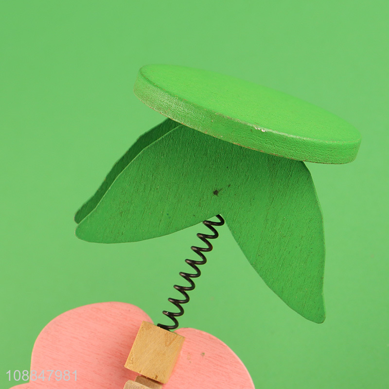 China Imports Cute Wooden Table Name Holder Sign Holder