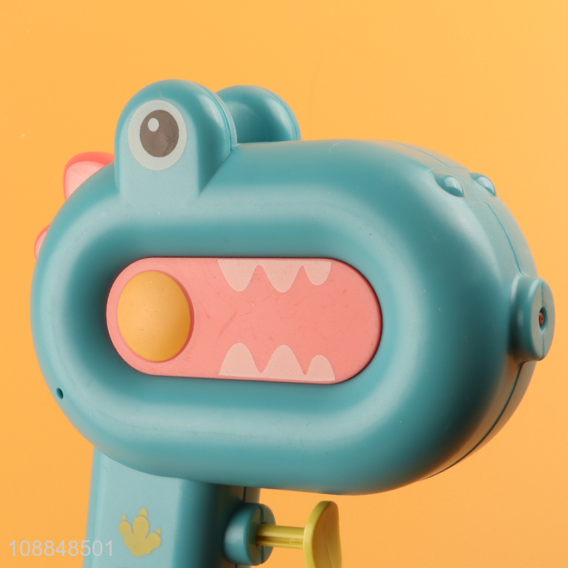 China supplier dinosaur cartoon water gun toys shooting games
