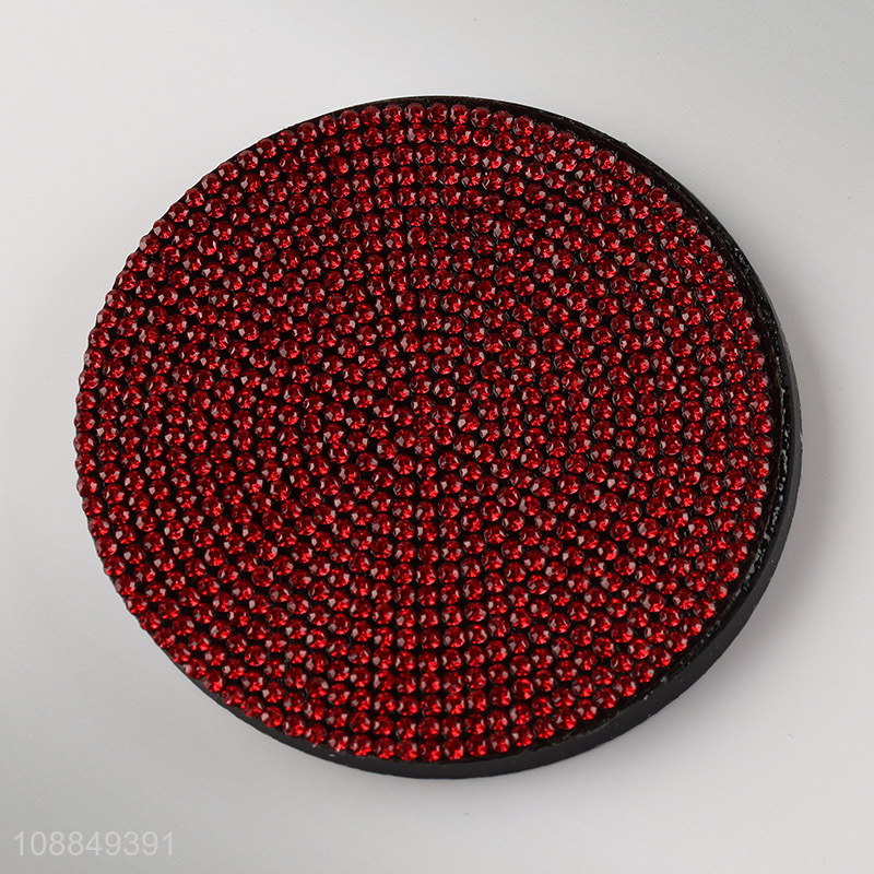 Hot Selling Bling Anti-Slip Car Cup Coaster Car Interior Accessories