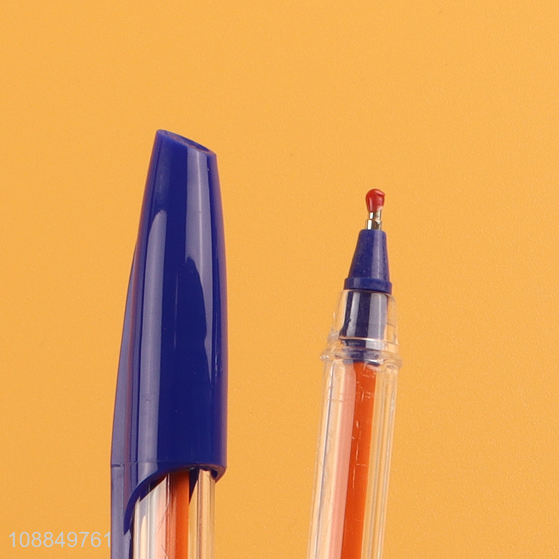 Top products 4pcs school office stationery ballpoint set