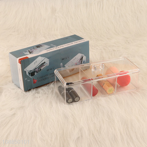 China factory desktop organizer cosmetic storage box jewelry box