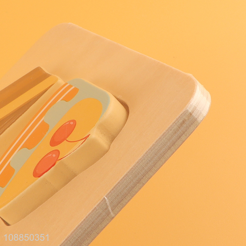 Top quality wooden kids food series matching toys educational toys