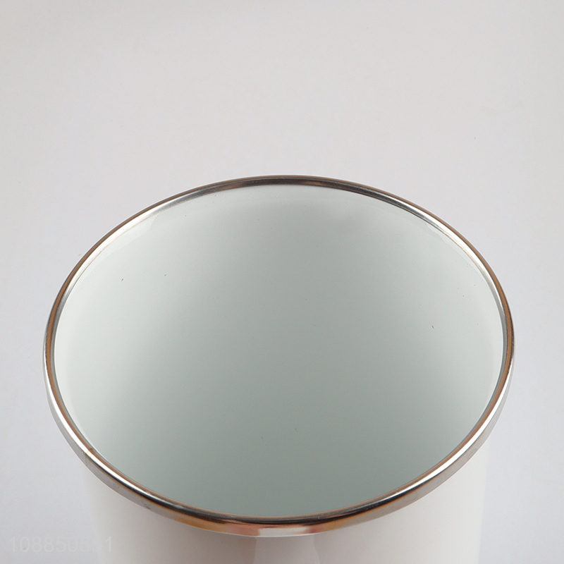 Top selling white enamel water cup drinking cup with handle