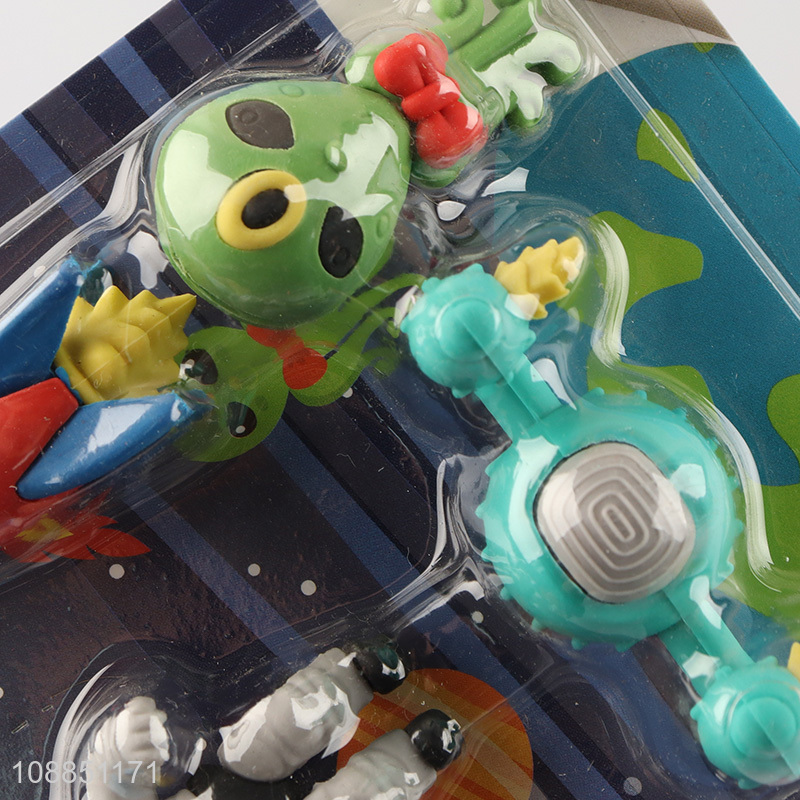 New product 4pcs outer-space erasers for kids party favors