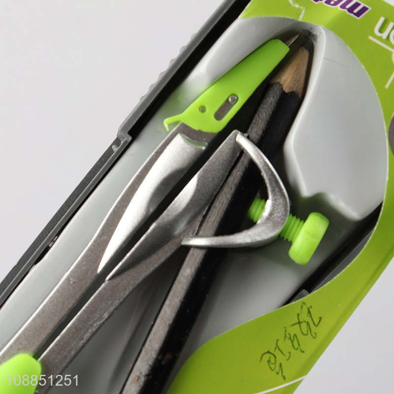 China imports geometry compass math compass with pencil