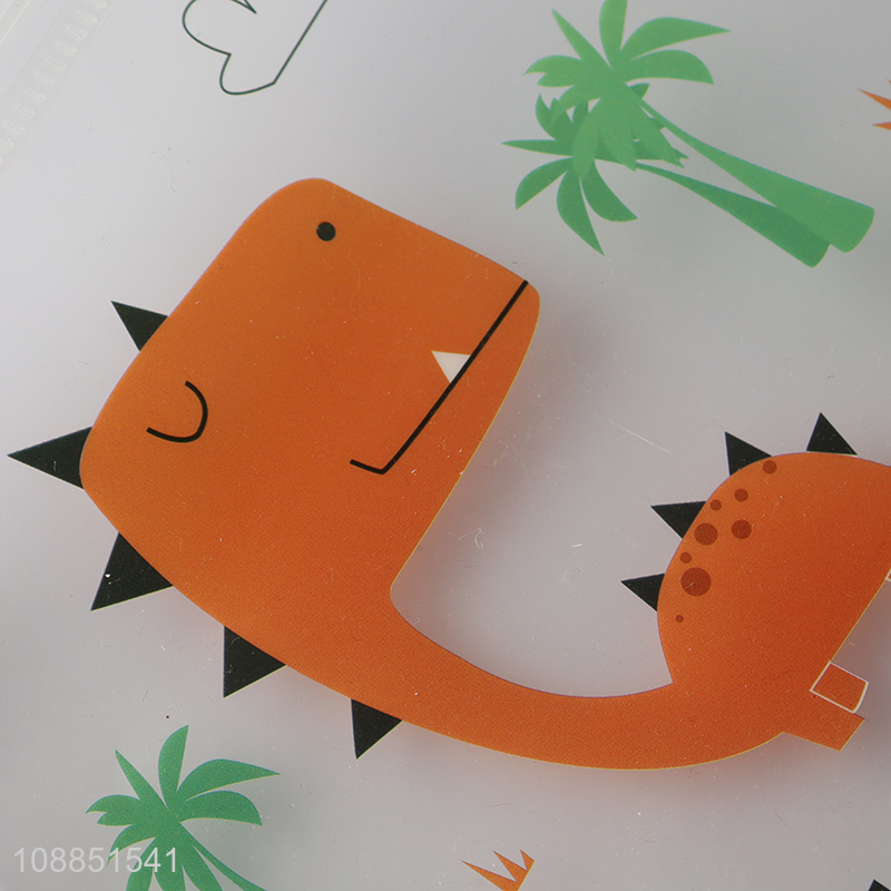 Wholesale cartoon printed zipper pouch file bag for office school