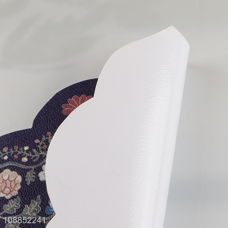 New arrival flower pattern non-slip dinner mat place mat