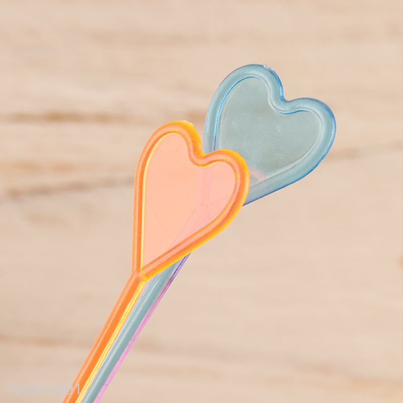 Wholesale 25pcs disposable plastic fruit toothpicks cocktail appetizer forks