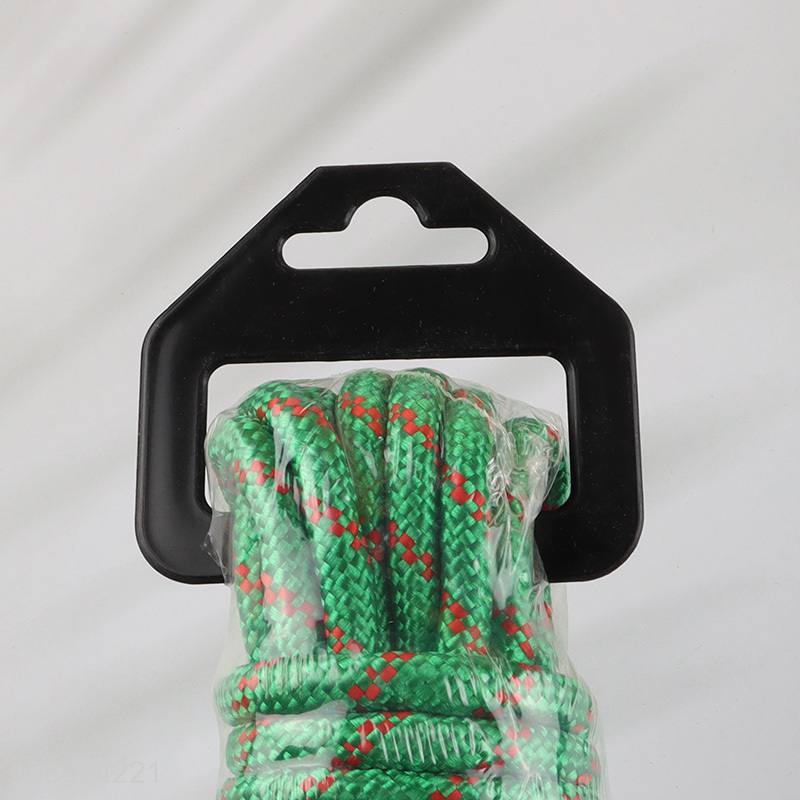 China wholesale green windproof 10m clothesline clothes rope