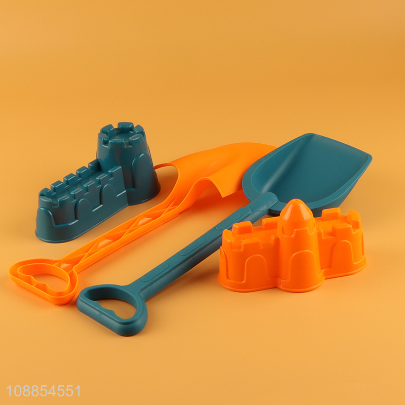 Factory supply 5pcs outdoor beach toys digging sand toys for sale