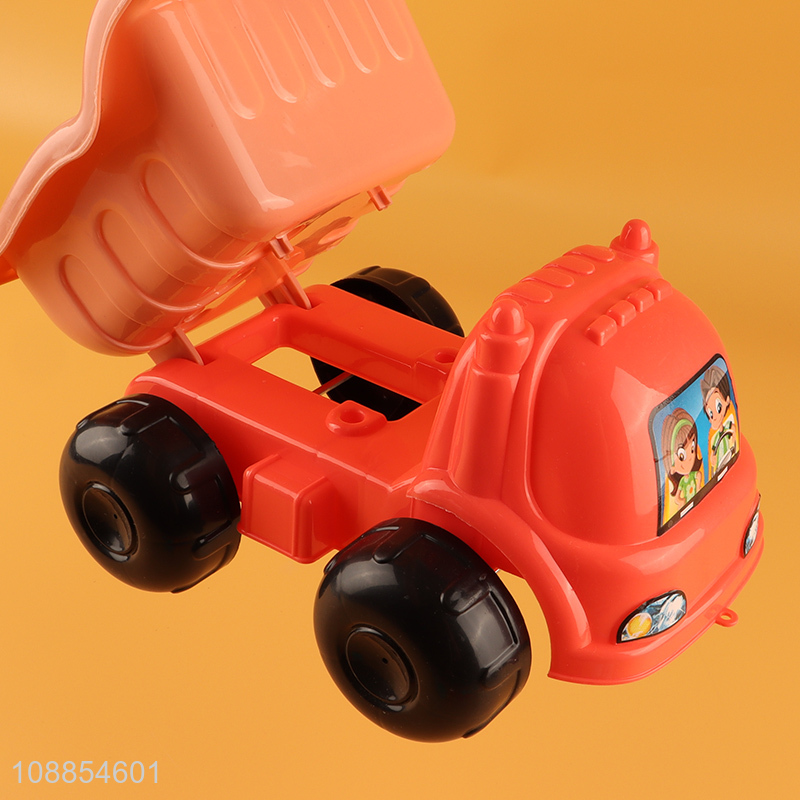Top sale outdoor engineering truck beach toys for children