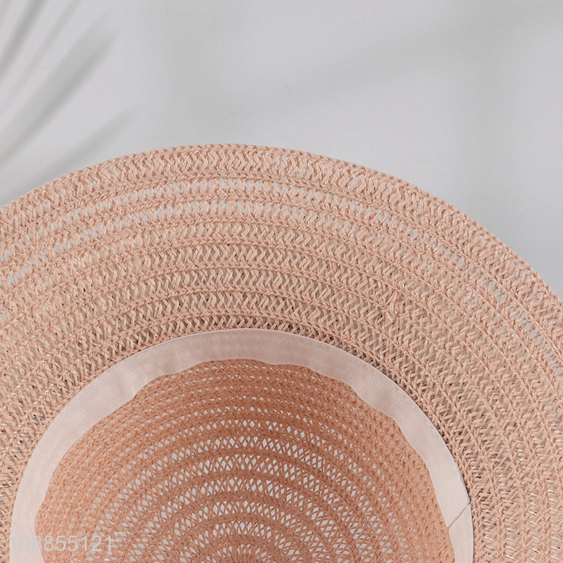 Yiwu market summer outdoor beach hat sun hat straw hat