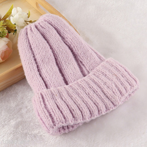 Good quality women's fleece lined beanie hat winter hats