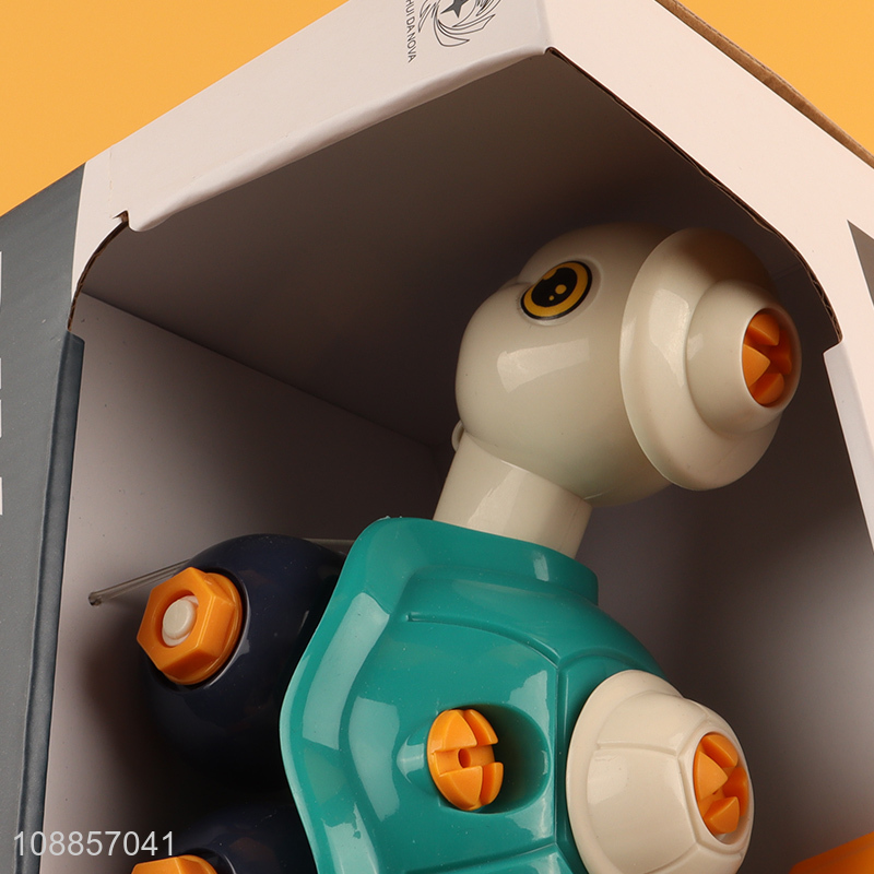 Online wholesale free assembly take apart tortoise toys for children