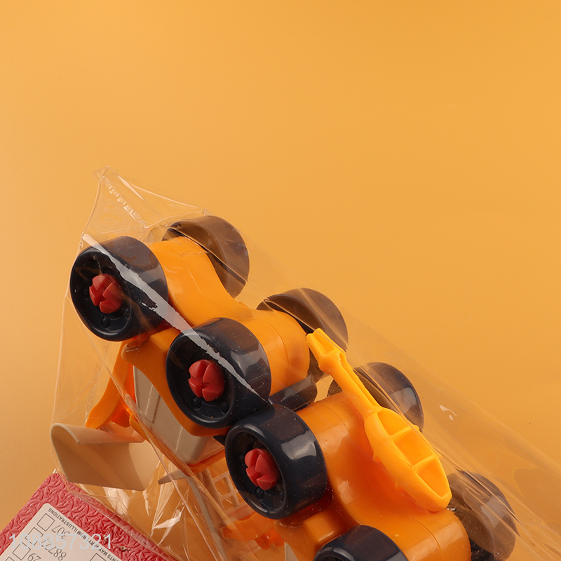 China products children diy truck free assembly take apart toys