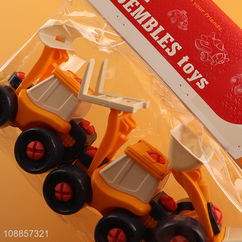 China products children diy truck free assembly take apart toys