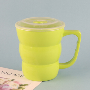 Good Price Plastic Water Cup Toothbrush Cup for Bathroom