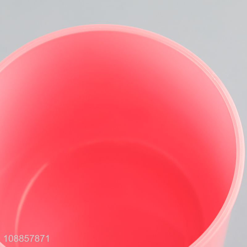 Good Quality Cartoon Printed Plastic Mouthwash Cup with Lid for Kids