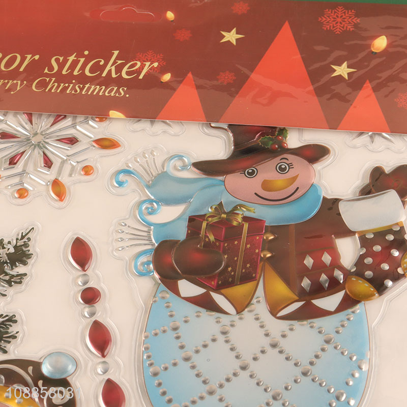 Good quality Christmas wall decals stickers for office decoration