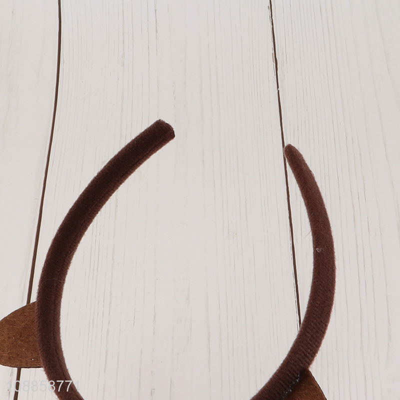 Top selling elk hair hoop hair accessories for christmas party