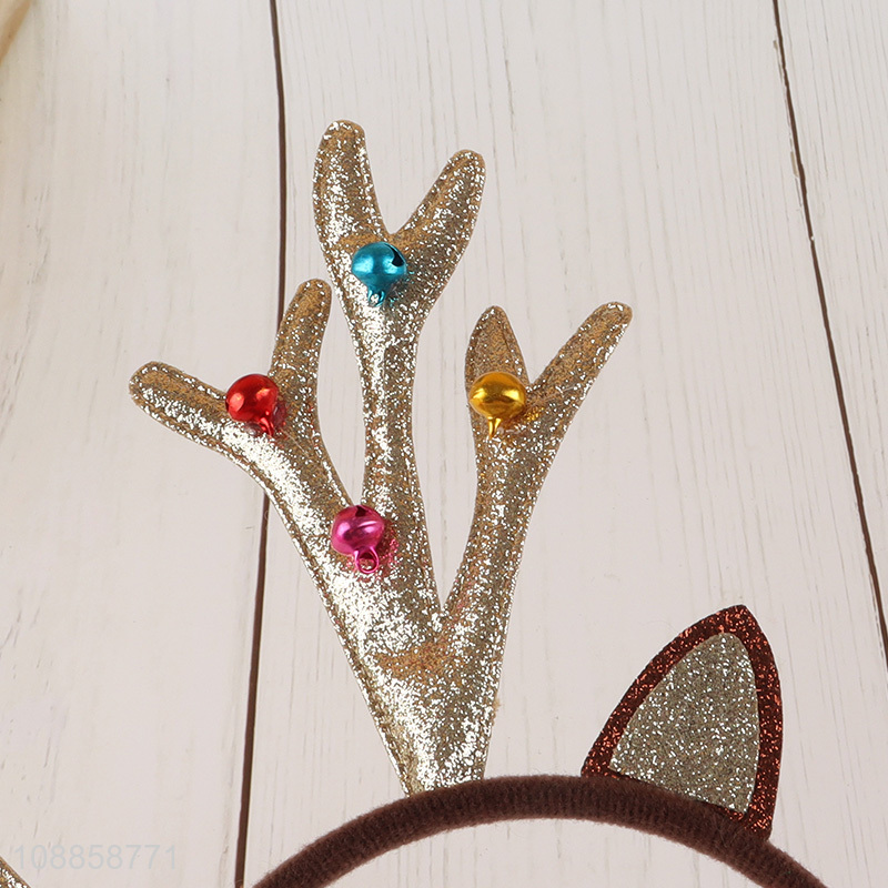 Top selling elk hair hoop hair accessories for christmas party