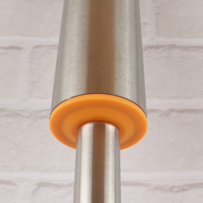 Best sale stainless steel kitchen pastry dough rolling pin