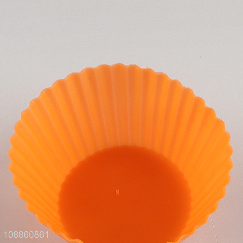 Hot products silicone colorful non-stick cake cup for baking