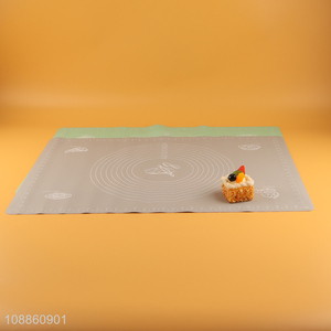 Best sale rectangle non-slip baking mat pastry mat for home