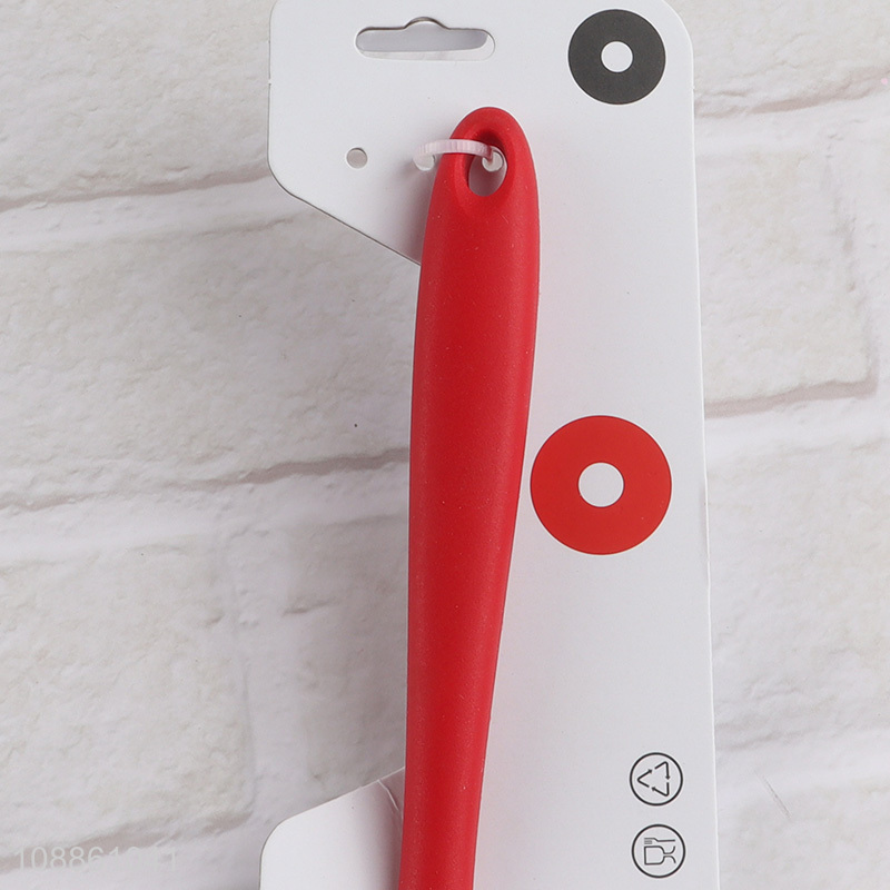 Good quality red kitchen utensils cooking slotted spatula