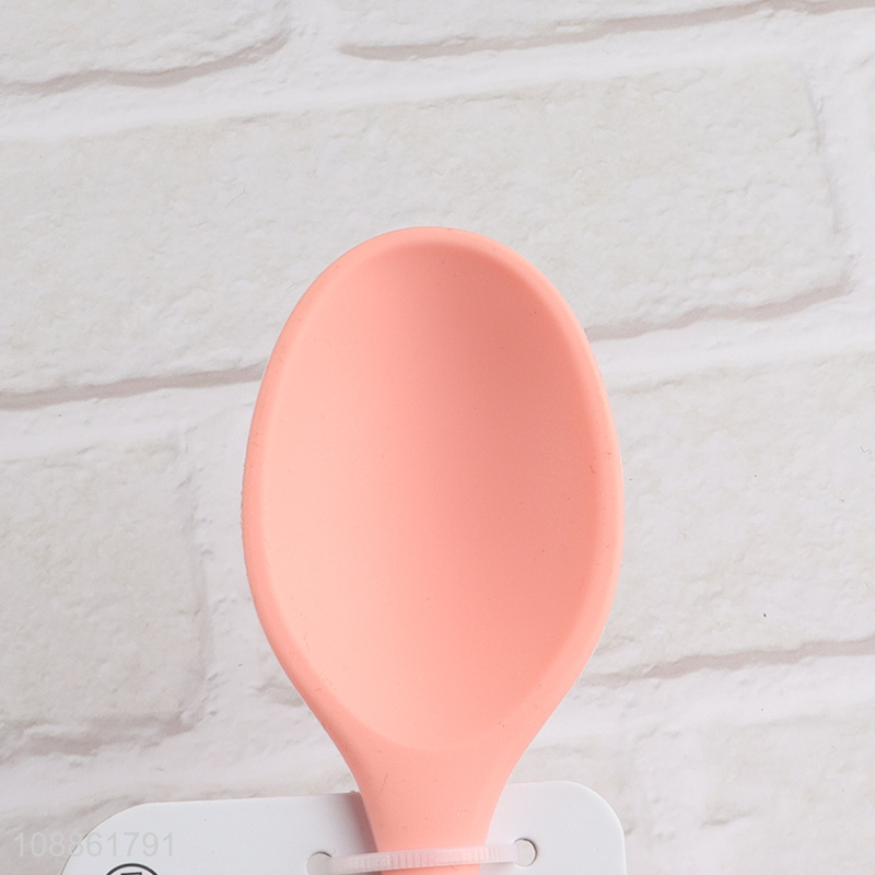 Popular products silicone kitchen utensils basting spoon for home