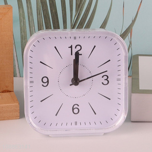 Top selling square students alarm clock table clock wholesale