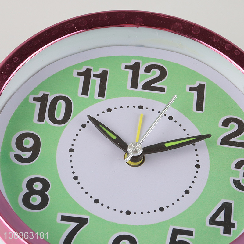 Most popular round students desk clock table clock for sale