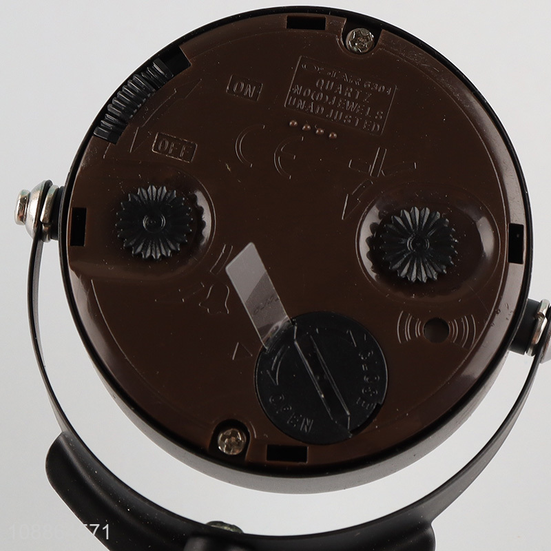 New arrival mini wake up alarm clock table clock for sale