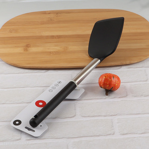 Factory supply kitchen utensils silicone spatula turner for fish