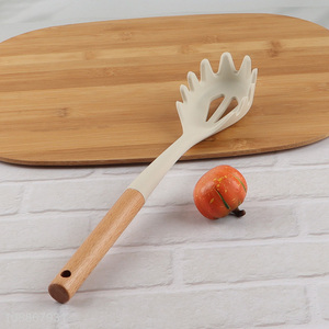 New arrival silicone spaghetti server pasta fork silicone cooking utensils
