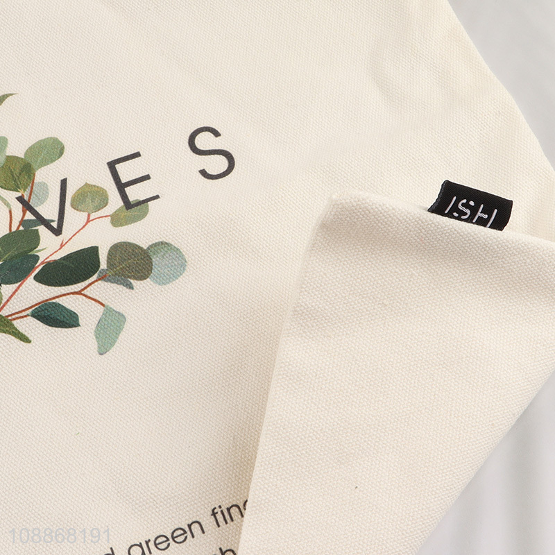 High quality canvas tote bag shopping bag shoulder bag for women