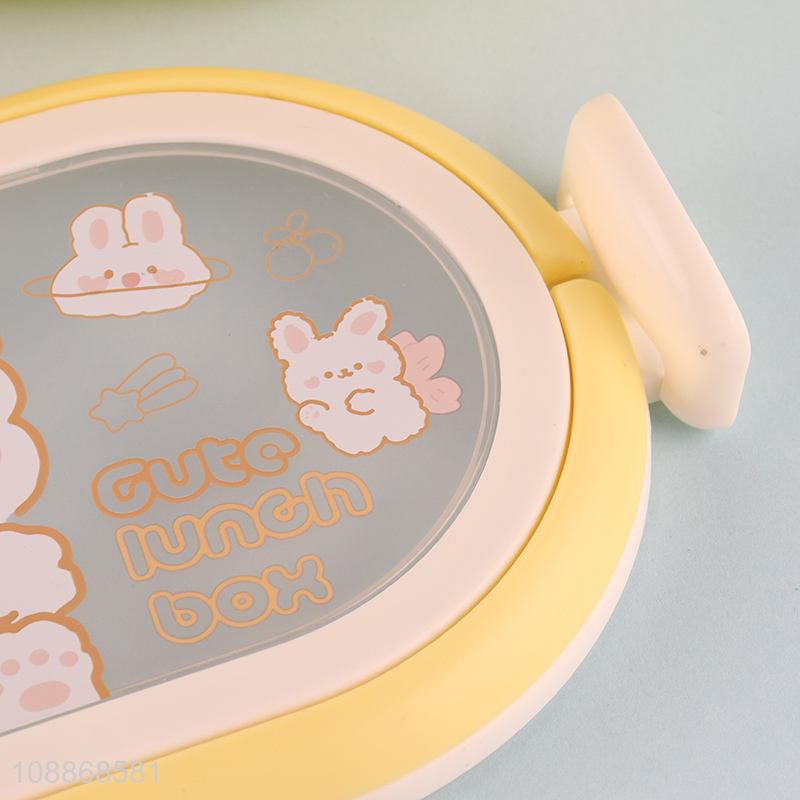 China factory cartoon children lunch box with lid