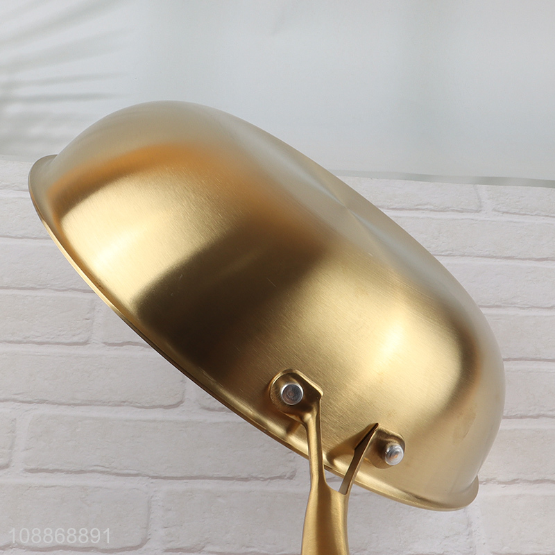 New arrival long hanlde stainless steel wok pan with lid for gas stove