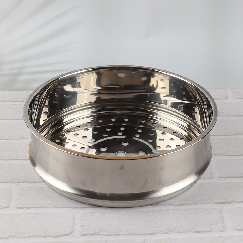 Wholesale large capacity stainless steel non-stick steamer pot with lid