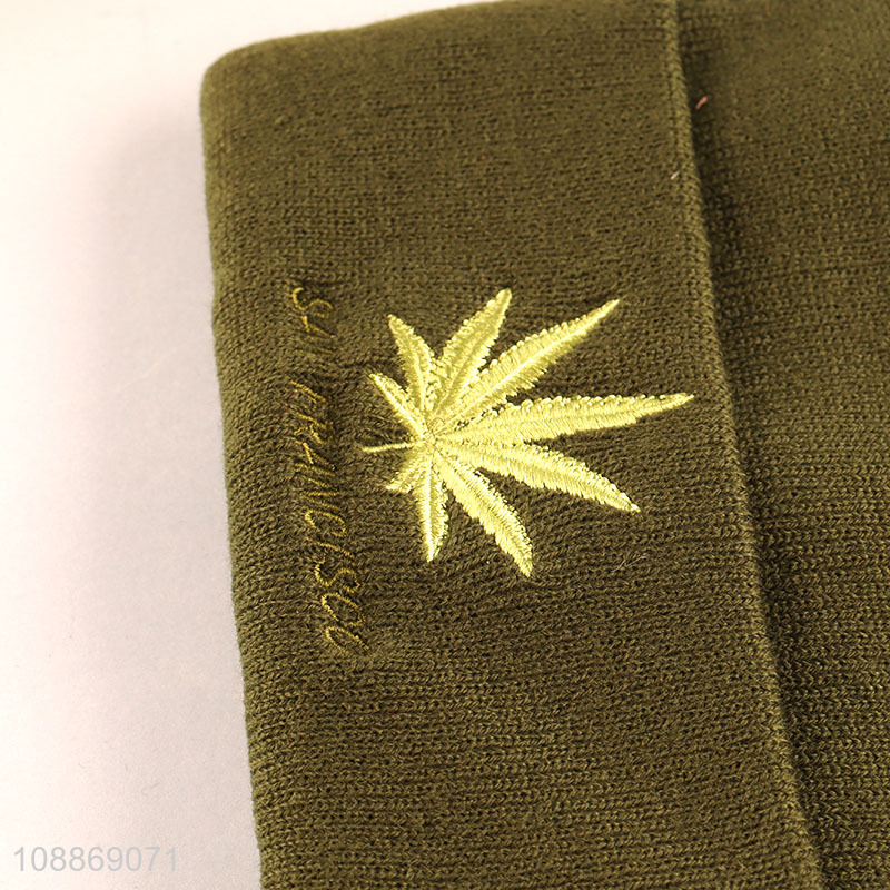 Yiwu market fashionable men women winter beanies hat knitting hat