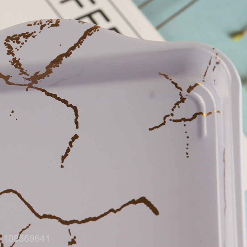 Best selling tinplate food serving tray for home restaurant