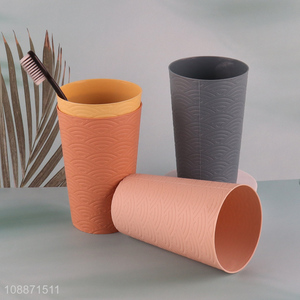 Factory price multicolor mouthwash cup toothbrush cup for sale