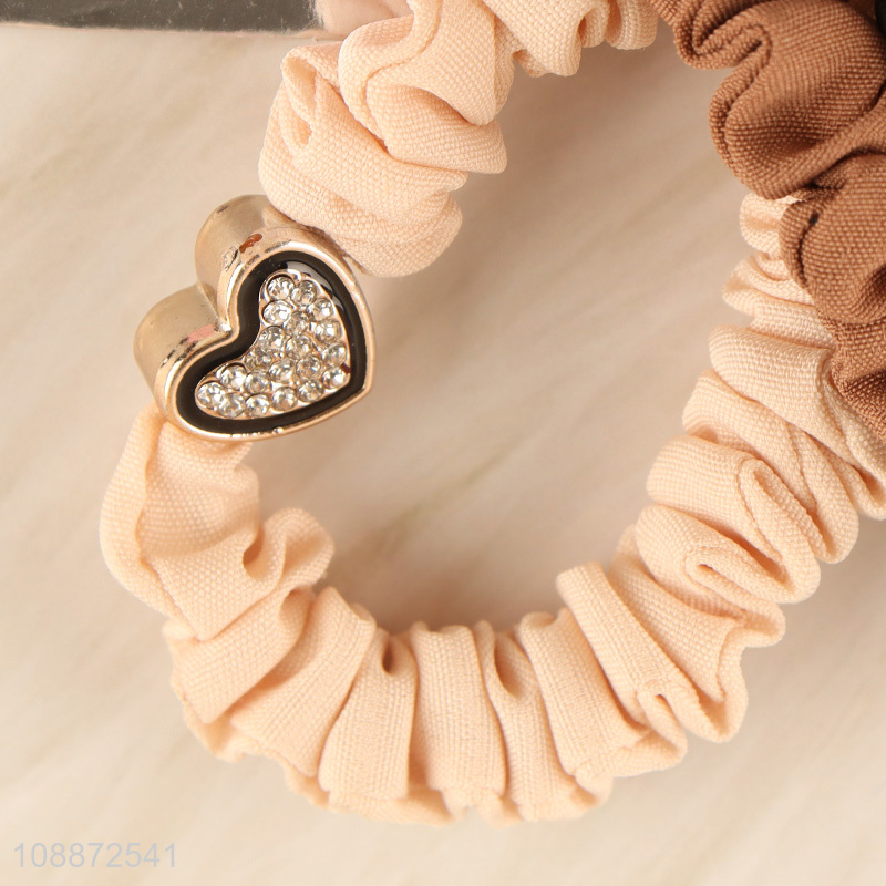 Low price 5pcs girls hair accessories hair ring hair rope