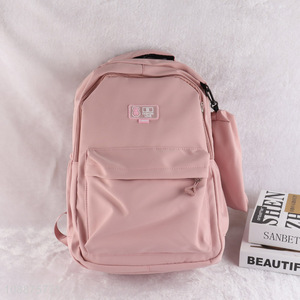 China supplier pink girls children polyester <em>school</em> bag <em>backpack</em>