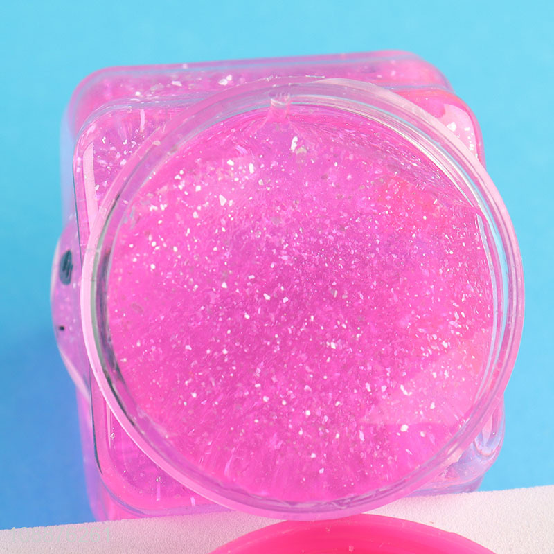 Factory direct sale children non-toxic crystal mud toys crystal slime toys